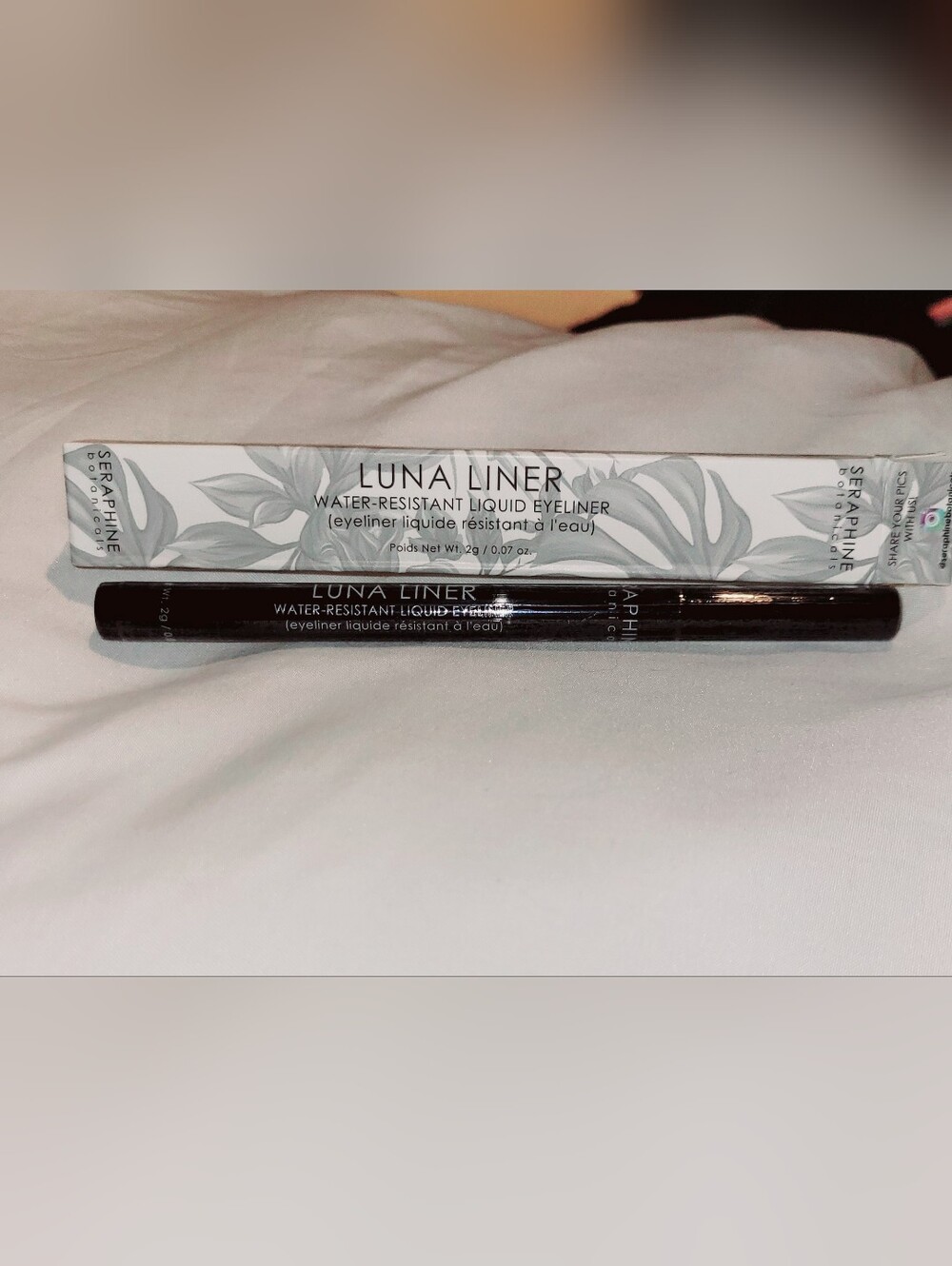 Seraphine Luna Liner Waterproof Liquid Eyeliner - Black